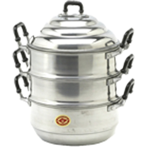 Diamond Brand - Stoompan - ⌀28 cm - 2 laags - Geschikt voor Gas - Aluminium