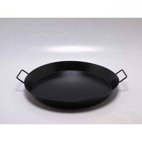 Paellapan ø 60cm - Zwart plaatstaal - Voccelli