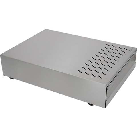 BaristaPro Uitkloplade - RVS - 370x265x85mm