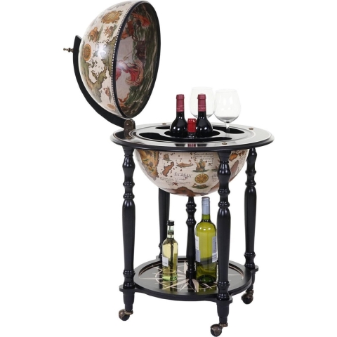 Brulo Wereldbol Globe Globebar Eriksson 42 cm barglobe