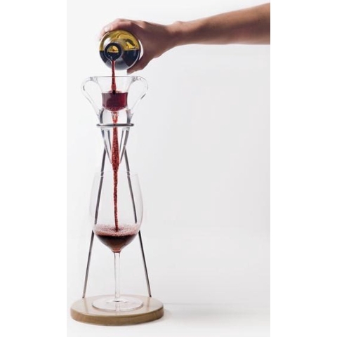 Decantus Connoisseur - Wijnbeluchter set met standaard
