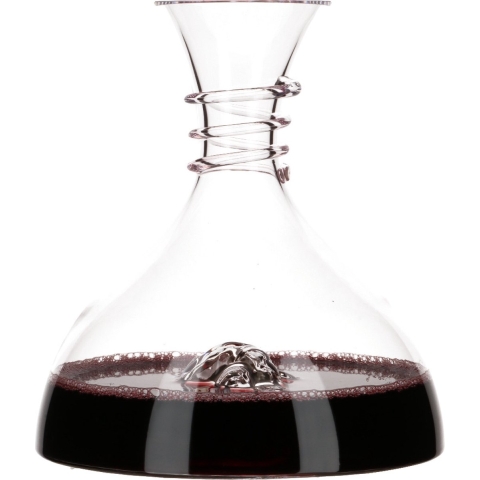 Vinata Toscana decanter - 1.8 Liter - Karaf kristal - Wijn decanteerder - Handgemaakte wijn beluchter