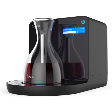 iSommelier Black Smart decanteer machine - iFavine