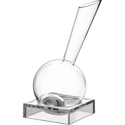 Italesse decanteerkaraf Vinocchio met transparante voet