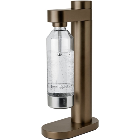 Stelton - Bruiswater - Sodawatermaker - Carbonator - Donkerbruin Metallic