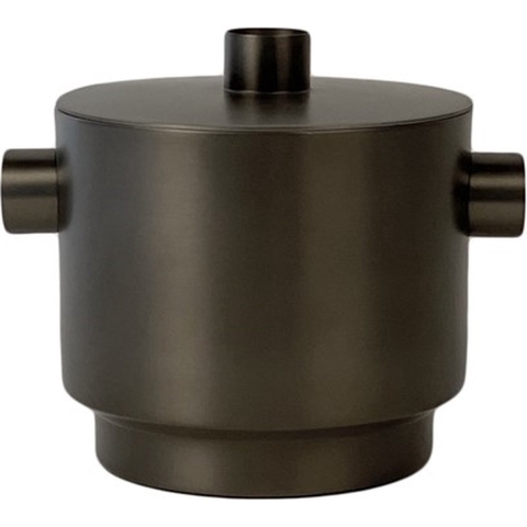 XLBoom Rondo IJsemmer - RVS - Zwart - 20 × 20 × 18 cm