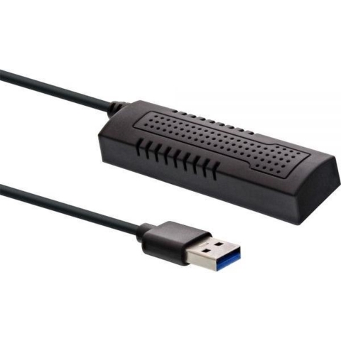 InLine 0.9m, USB3.1/SATA USB 3.1-C SATA III Zwart