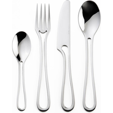 Outline Bestek 24 delige dinerset glimmend