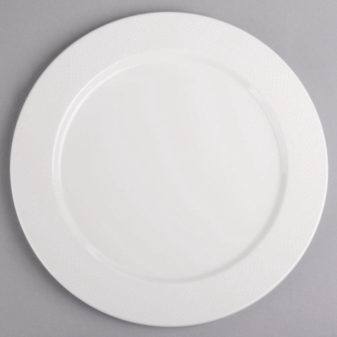 Villeroy & Boch - Easy - Dinerbord - Feestdagen tip - Pizzabord - Ø32 cm - gebroken wit - porselein - set a 12 stuks