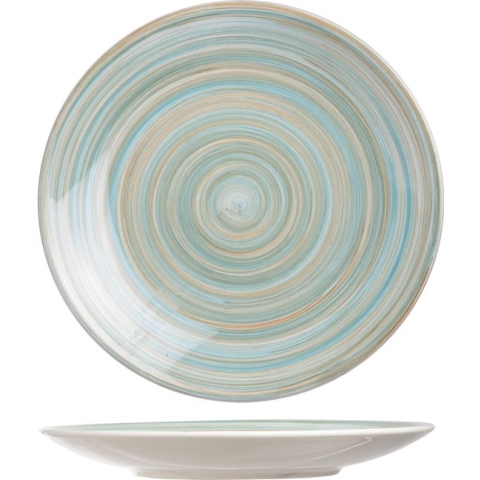 Cosy & Trendy Turbolino Dessertbord - Ø 22 cm - Blauw - Set-6
