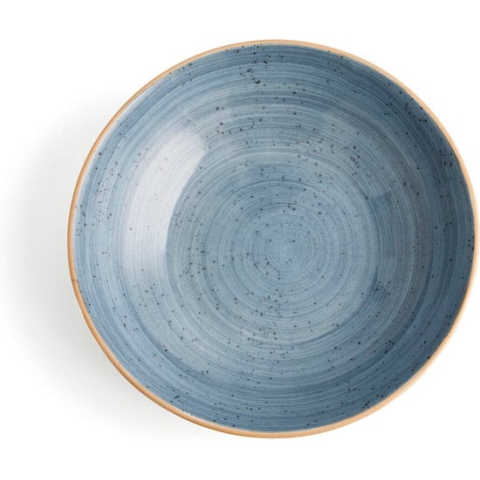 Diep bord Ariane Terra Keramisch Blauw (Ø 21 cm) (6 Stuks)