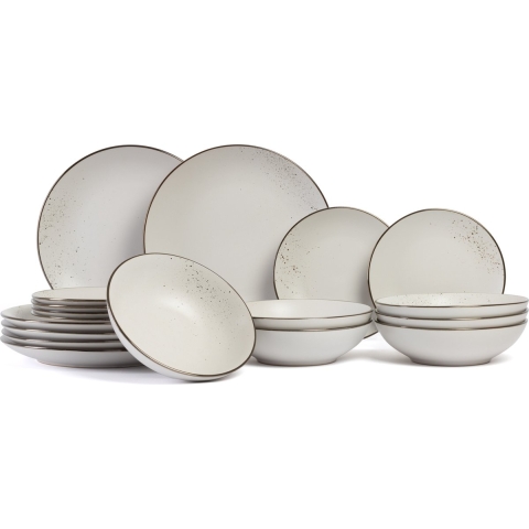 Cookinglife Serviesset Senja Wit 18-Delig