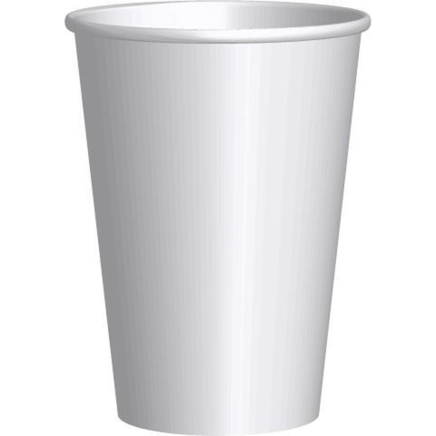 Koffiebeker karton Wit 180cc/7oz - 2.500 stuks.