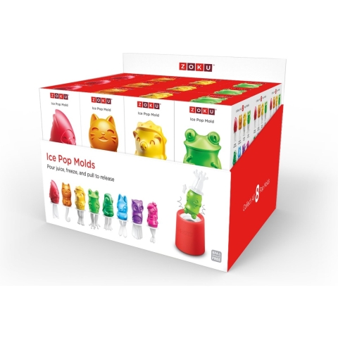 Zoku Icelolly Pop Maker Set van 24 Stuks