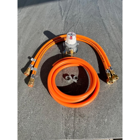 cavagna group type 924N ontspanner détendeur declencheur drukregelaar gasdrukregelaar propaan - 37mbar - stacaravan - ontspanner wintervast - caravan - gasfles - automatische omschakeling - automatisch - ontspanner die tegen de vorst kan - duomatic