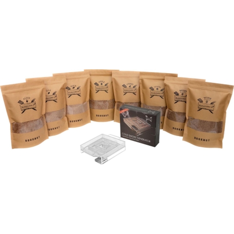 Rookmot Assortiment XXL | Cold Smoke Generator | BBQ | Rookhout