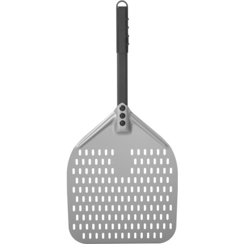 Pizzaschep vierkant geperforeerd rvs lengte 560
