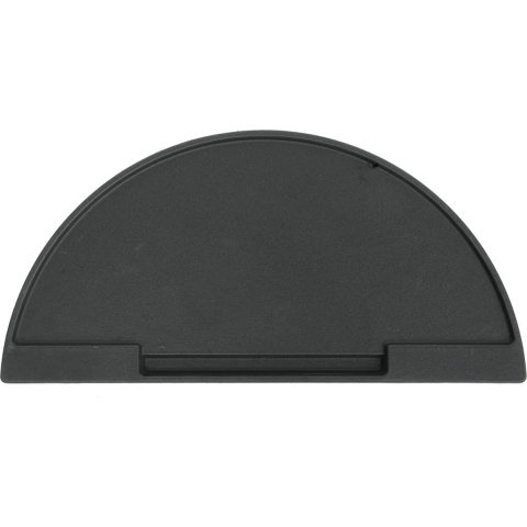 Boretti - BBQ Bakplaat - half moon - Ceramica Large - gietijzer - dubbelzijdig