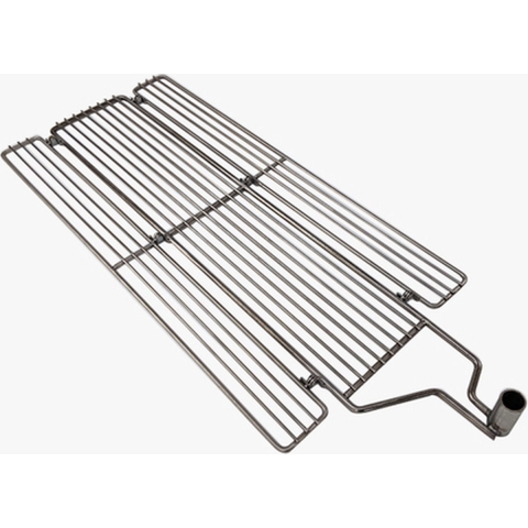 Auspit Roestvrijstalen opklapbaar grill rooster 680 mm x 330 mm met klem