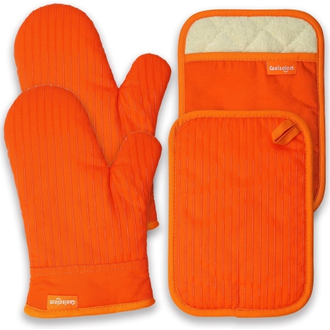 Luxe ovenwanten set – Keukenhulp  Keuken Textiel – Oven Accessiores – Oven Gloves