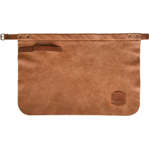 Xapron luxe leren sloof Utah - kleur Rust (roest)