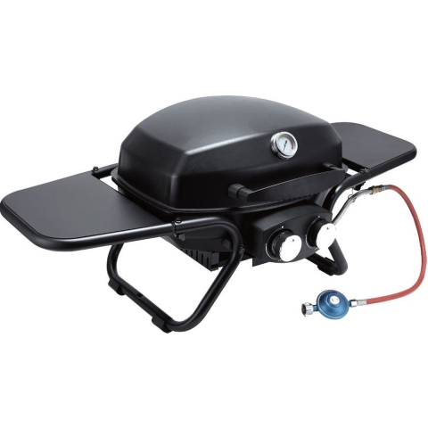 GasBBQ Landmann Pantera 2.0 met Trolley en cashback gasvoucher - Tafelmodel - Grillopervlak 48 x 37 cm