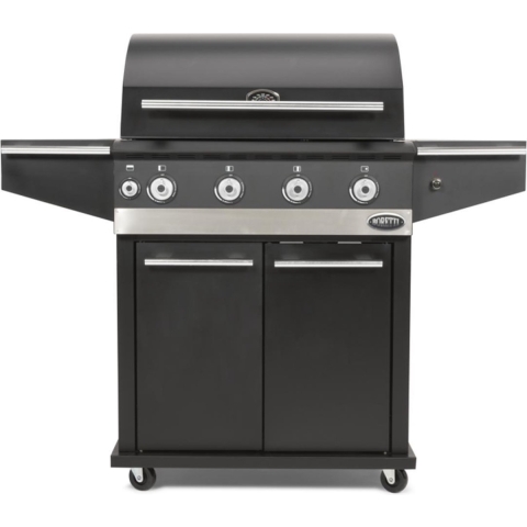 Boretti Ibrido Gasbarbecue - Hybride: geschikt voor gas & houtskool
