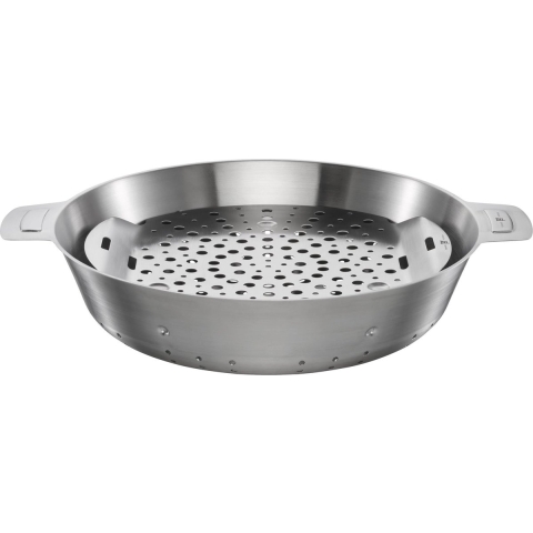 Fiskars Norden Grill Chef Stoommandje RVS - Stoominzet ø 30cm - Duurzaam Scandinavisch Design