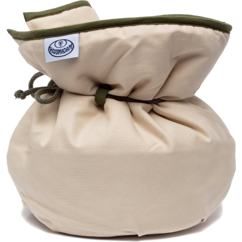 Hooimadam - Beige - set van 2 - groot+klein - hooikist - kookzak - slowcooking - duurzaam koken - energiezuinig koken