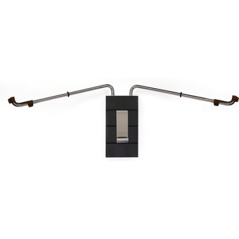Opossum Square-Fiets-Ophangsysteem-Zwart/RVS-75 cm