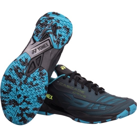 Yonex Cascade Drive 2 heren badmintonschoen - Clear Black - maat 44