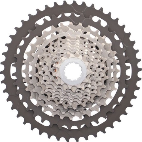 XLC 11 Speed Cassette - Shimano 11-46T - Staal - Zilver/Zwart