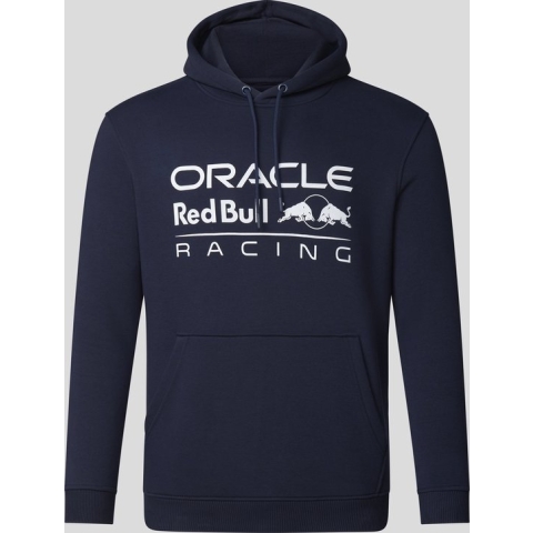Red Bull Racing Logo Hoody Blauw 2023 M - Max Verstappen - Sergio Perez - Oracle