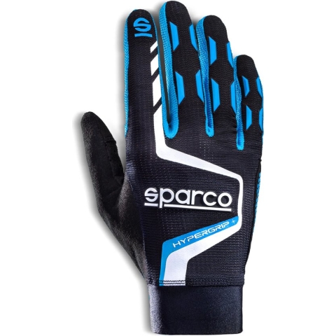Sparco Gaming Handschoen HYPERGRIP+ - EU 10 - Zwart/Blauw