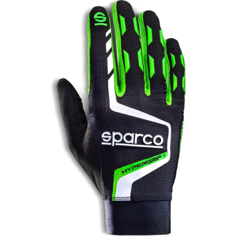 Sparco Gaming Handschoen HYPERGRIP+ Zwart/Groen Maat EU 12 Formule 1 race handschoenen