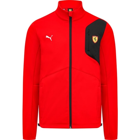 Ferrari Classic Softshell rood 2023 L - Teamline - Charles Leclerc - Carlos Sainz - Scuderia Ferrari