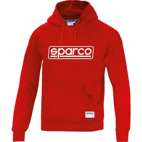 Hoodie Sparco Frame Rood M