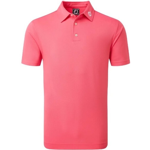 Footjoy Stretch Pique Heren Polo Shirt Fuchsia Heren Maat M