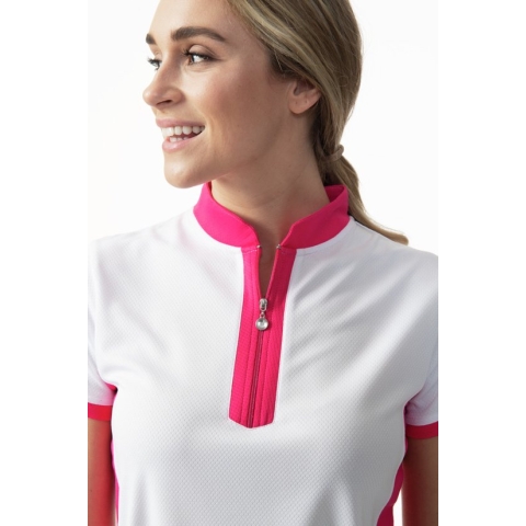Billie Caps Polo Shirt Dahlia