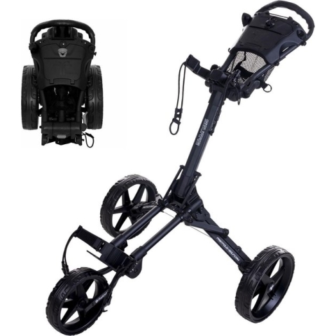 FastFold Square Golftrolley - Charcoal Zwart