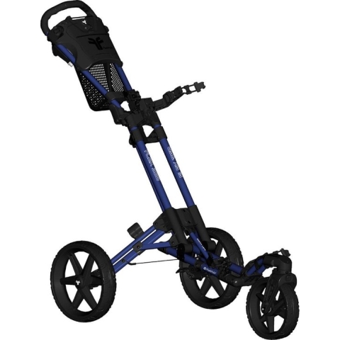 FastFold Flex 360 Golftrolley - Blauw Zwart