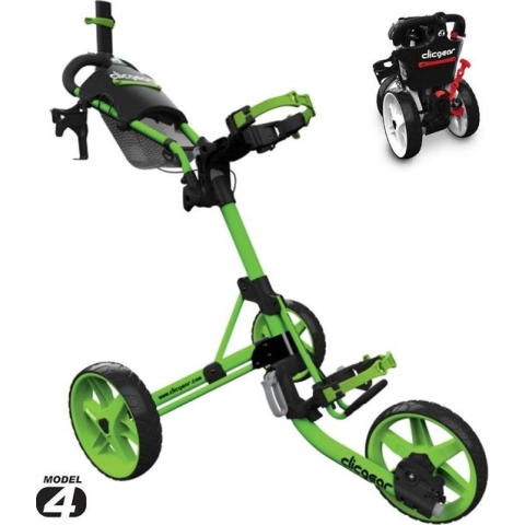 Clicgear 4.0 Golftrolley - Lime Groen