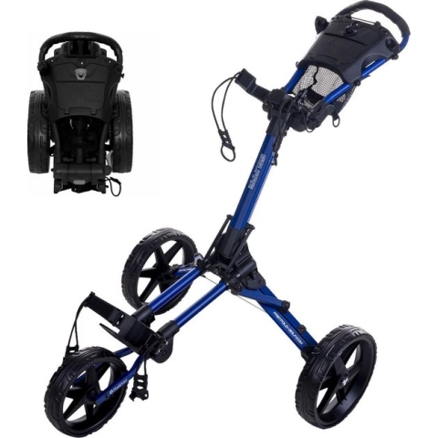 FastFold Square Golftrolley - Navy Zwart