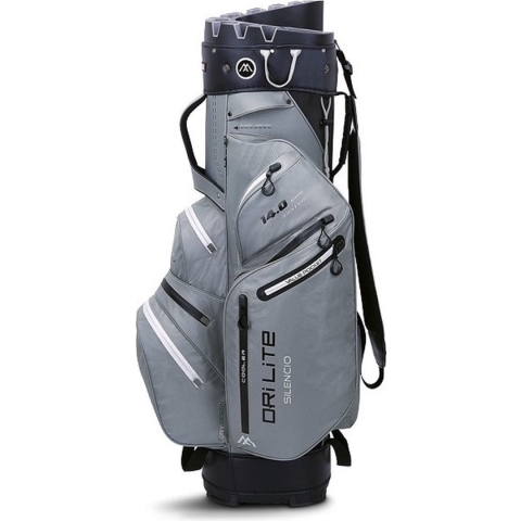 Big Max Dri Lite Silencio golftas 2 - cartbag (grijs-zwart)