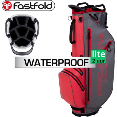 Fastfold Avalanche Rain Dry Standbag, rood/grijs