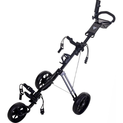 FastFold Force Golftrolley - Zwart