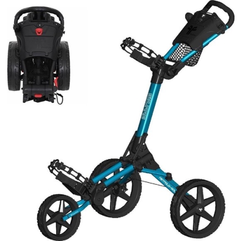 FastFold Square Golftrolley - Aqua Blauw