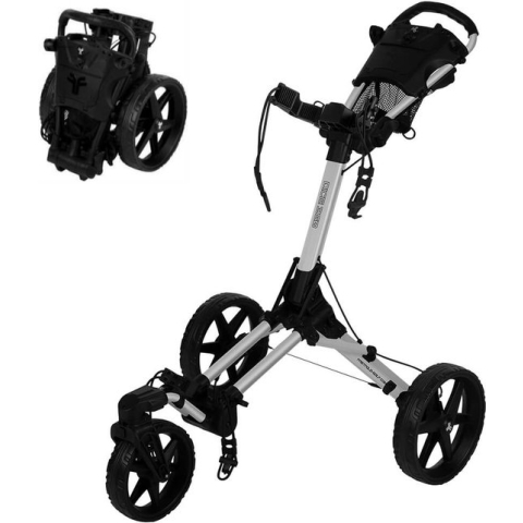 FastFold Dice Golftrolley - Zilver Zwart