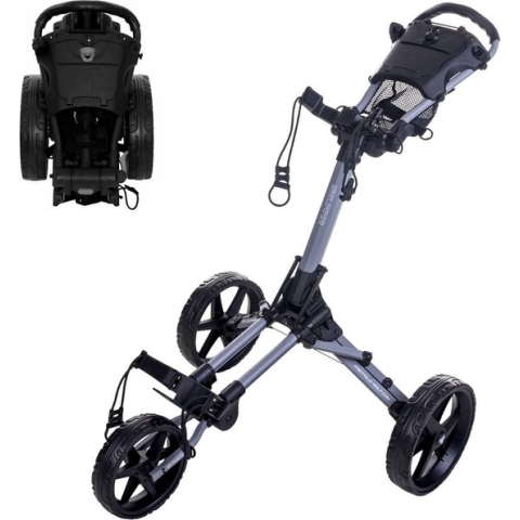 FastFold Square Golftrolley - Zilver/Zwart