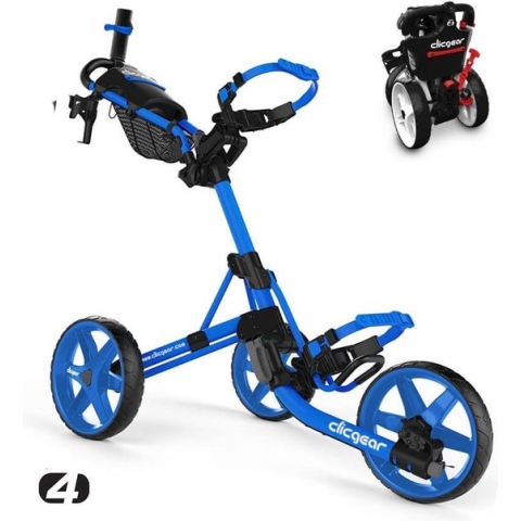 Clicgear 4.0 Golftrolley - Blauw